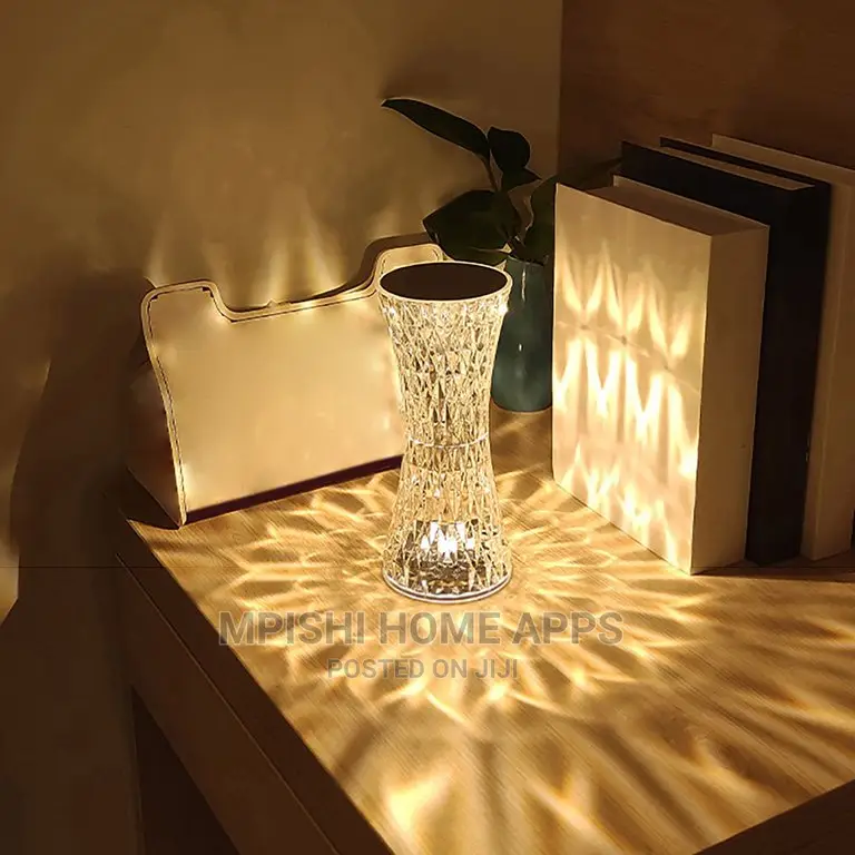 LED Crystal Table Lamp