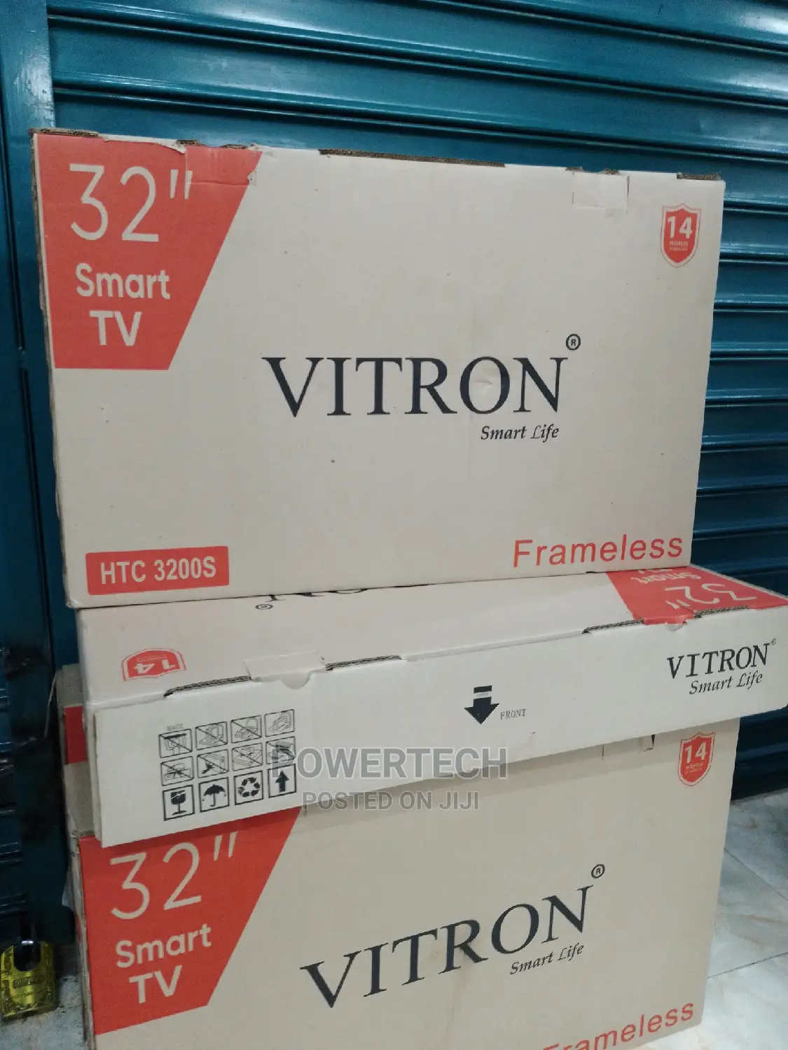 Vitron 32 Inch Frameless Smart Android TV,