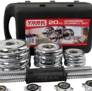 Chrome Dumbbell 20kgs Weight