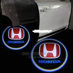 2pcs Battery Powered Honda Door Welcome Logo Lights