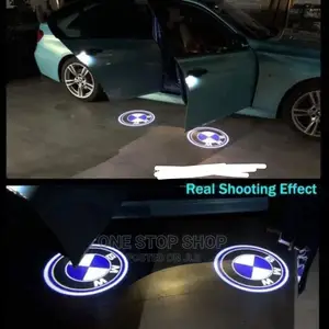 2pcs Battery Powered BMW Door Welcome Projector Lights