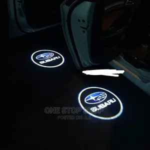 2pcs Subaru Battery Powered Car Door Welcome Lights