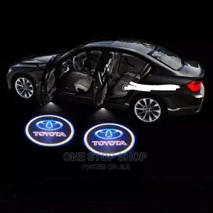2pcs Toyota Battery Powerd Door Welcome Logo Light
