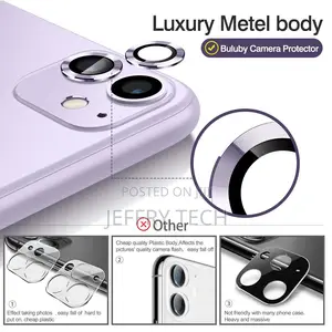 Camera Lens Protector for iPhone 11 (6.1 Inch), Tempered Gla
