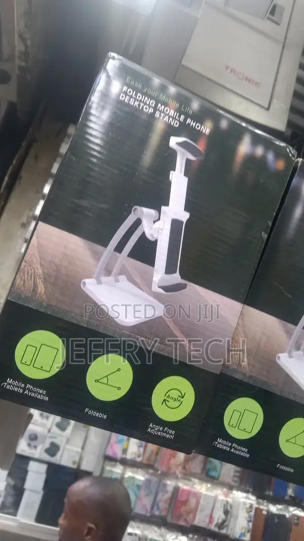 Cell Phone Stand, Foldable Portable Desktop Stand Adjustable