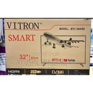 Vitron 32 Smart Android Frameless Tv- Pay on Delivery
