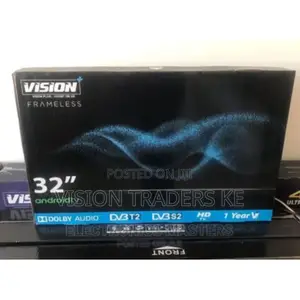 Vision Plus 32 Inches Smart Android Tv- Pay on Delivery