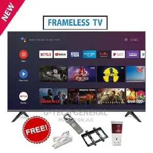 Hisense A4 Series,32 Inch Frameless Smart Tv +Free Tvguard