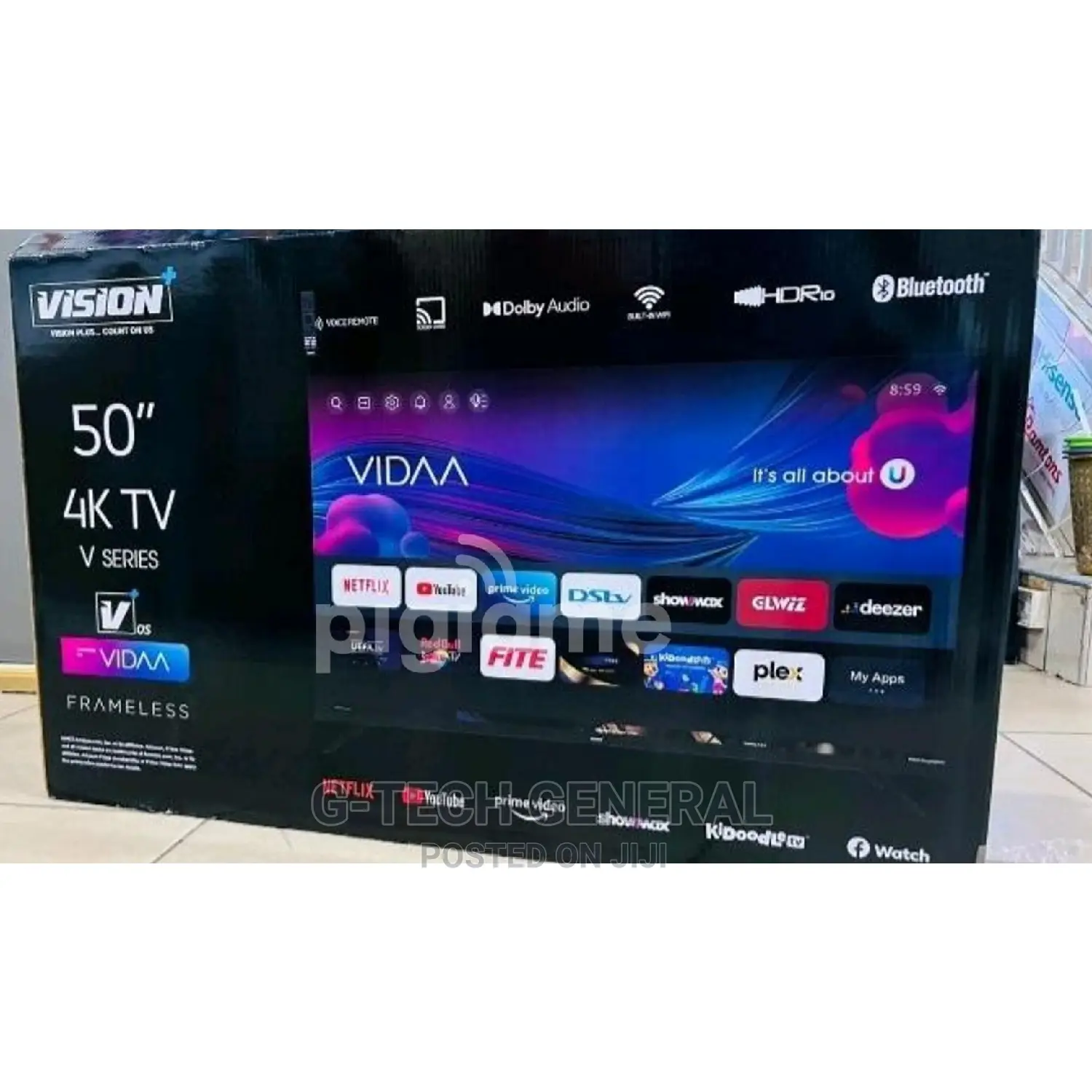 Vision Plus 50" Smart Vidaa Resolution