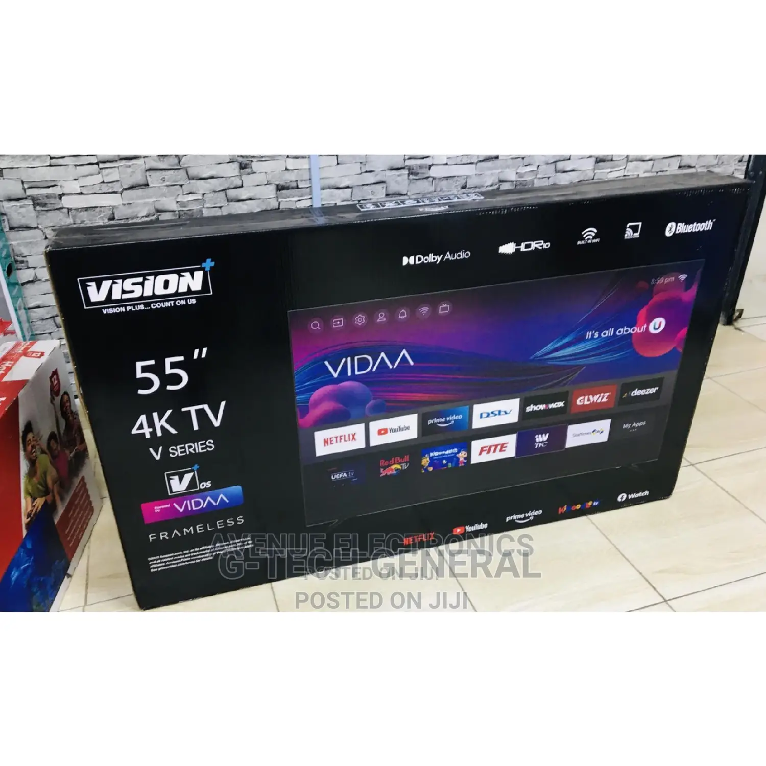 Vision Plus 55" Inch Smart Vidaa