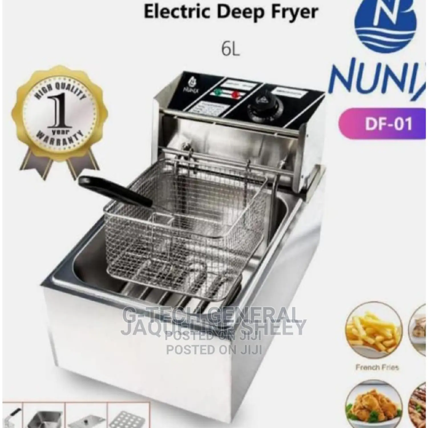 Generic Single Commercial 6l Deep Fryer