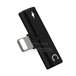 2 in 1 8 Pin 5V 1A Listen Call Audio Converter Earphone Ada
