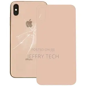 Glass Battery Back Cover for iPhone XS Max(Gold)