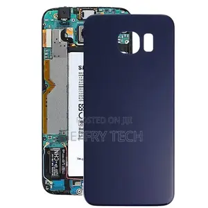 Samsung Galaxy S6 Edge / G925 Battery Back Cover(Blue)