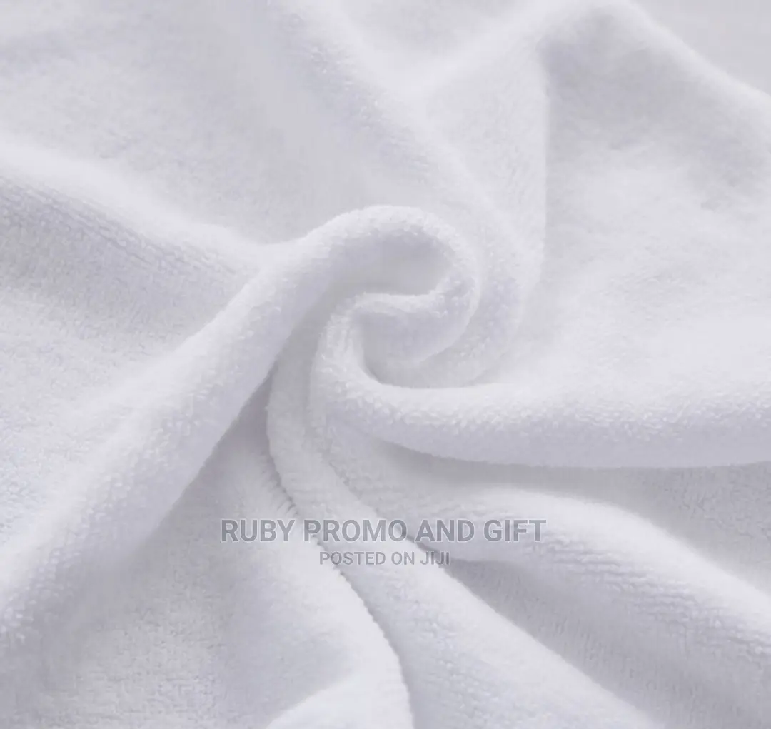3 Set White Bath Towels