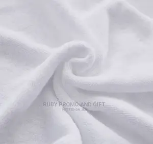 3 Set White Bath Towels