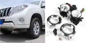 Toyota Prado, J150, Yr2014+ Chrome Finish Fog Lights