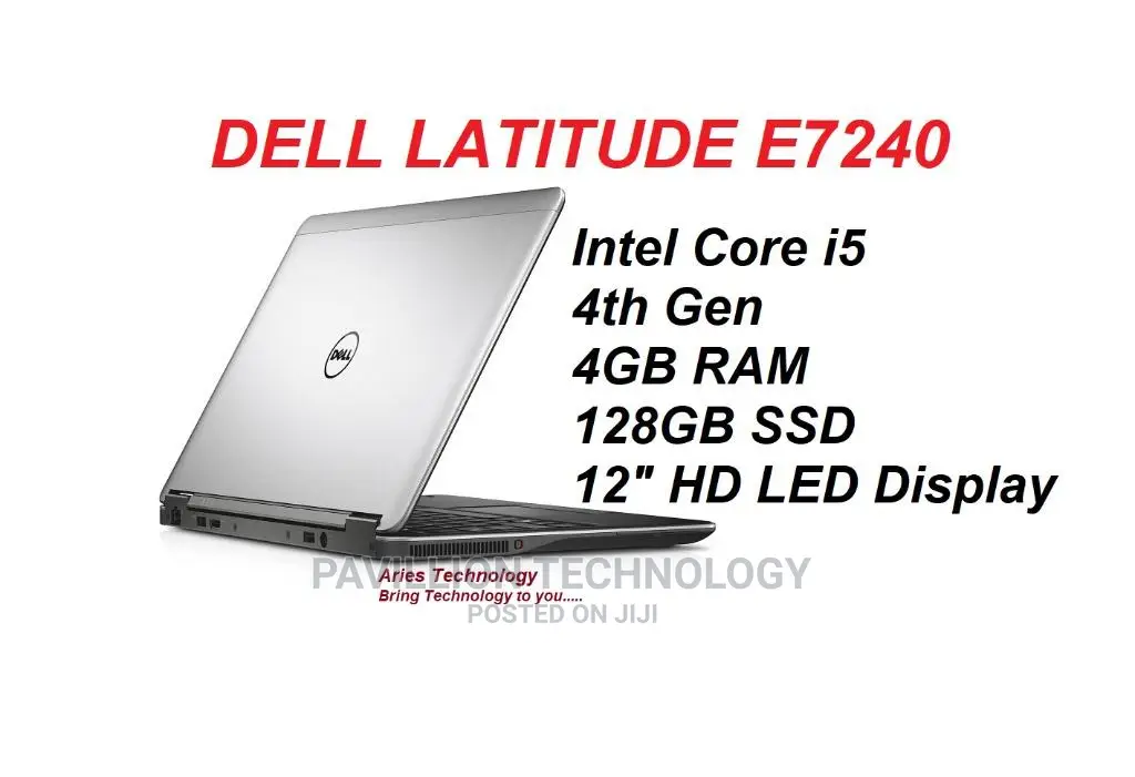 Laptop Dell Latitude E7240 8GB Intel Core I5 SSD 256GB