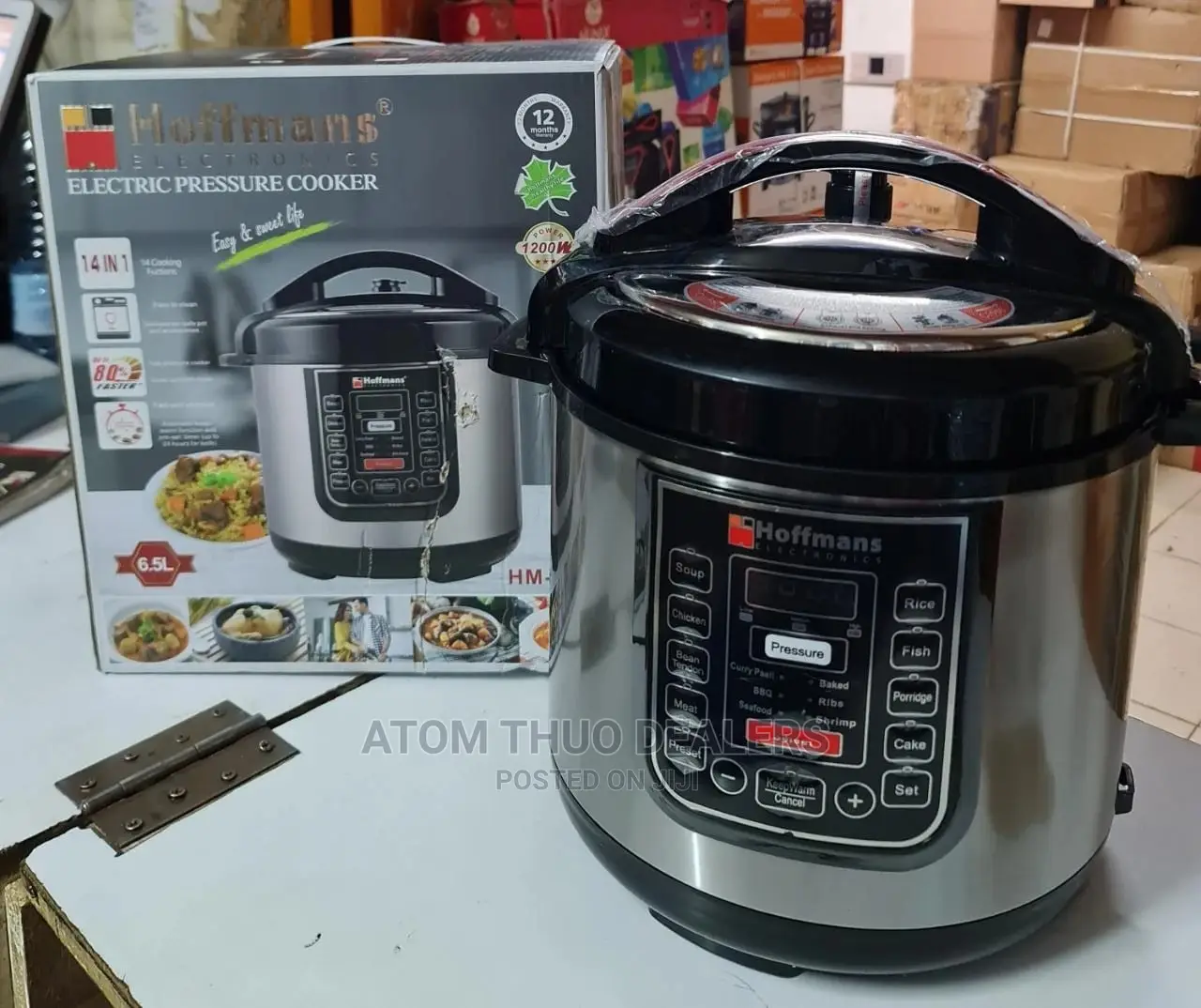 6.5 Hoffman Electric Multifunctional Pressure Cooker 