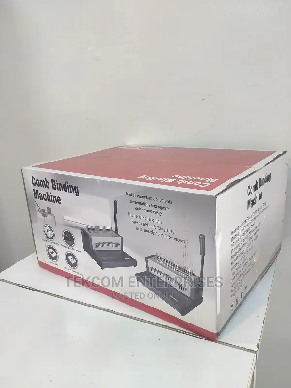 Brand New Comb Binding Machine