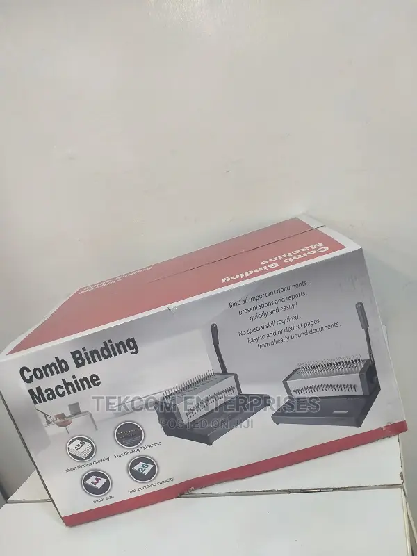 Brand New Comb Binding Machine