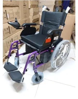 Electric Powered Wheelchair Convertible to Manual
