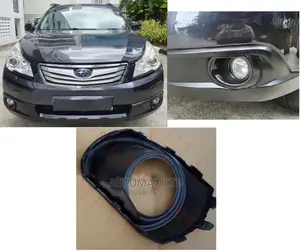 Black Fog Lamp Cover. For Br9, Subaru Outback,
