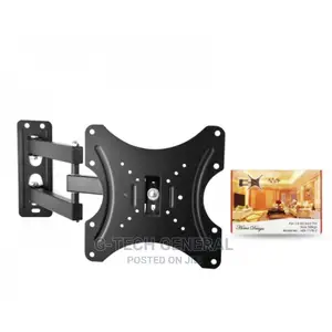 Home Design Rotating 14" - 55" Full Motion Swivel Tv Mount