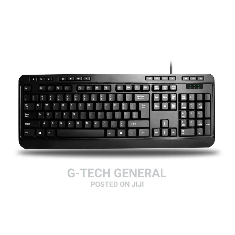 Generic Keyboard for Computer Desktop - Wired