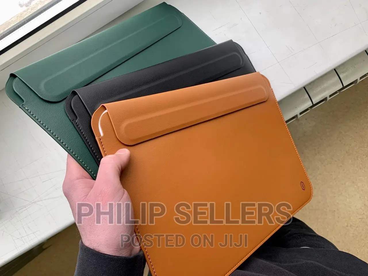 Wiwu Skin Pro II Leather Sleeve Bag for Macbook 13.3