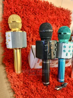 Ws-858 Bluetooth Wireless Microphone Handheld Karaoke Mic