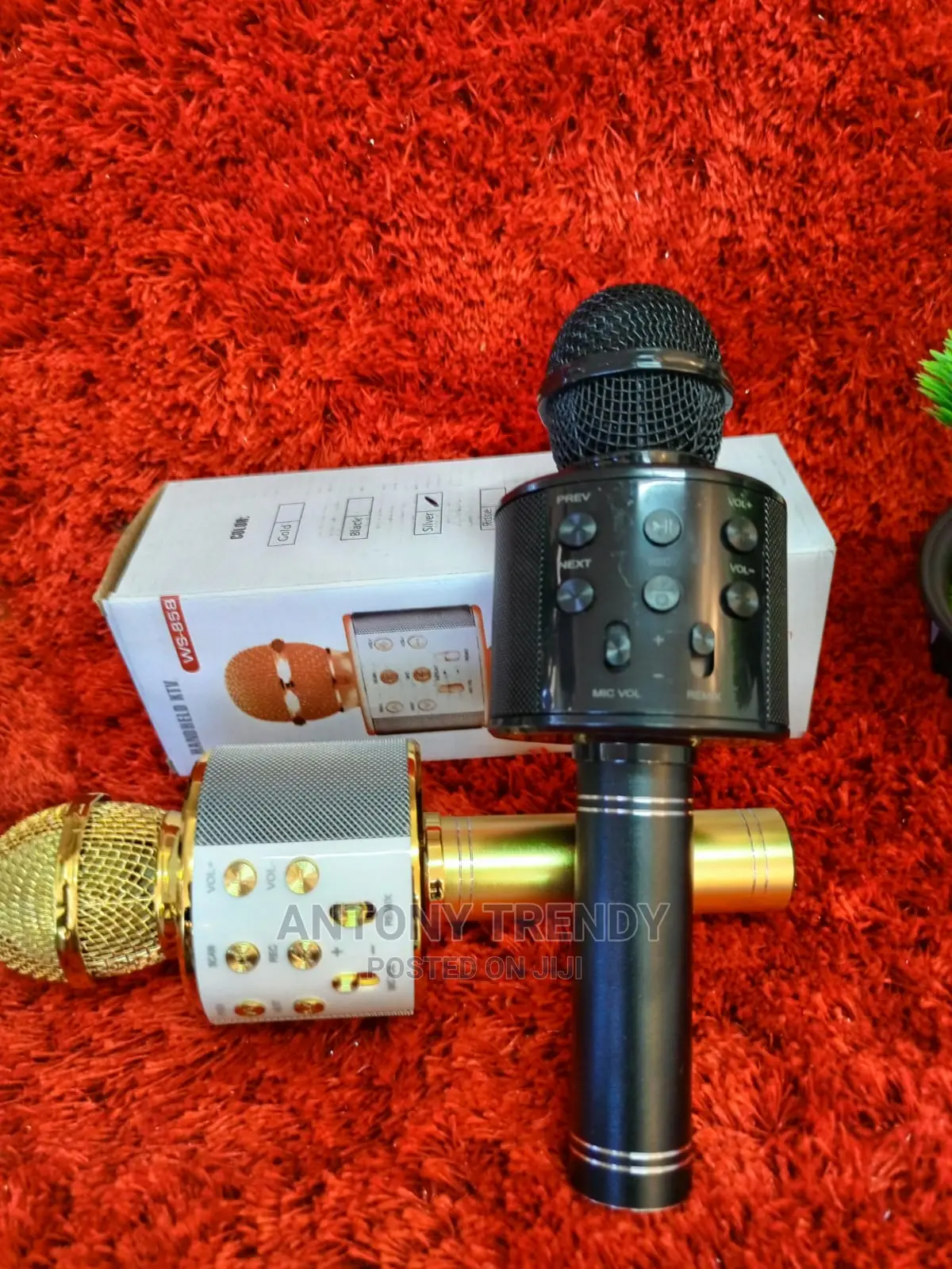 Karaoke Microphone Wireless Portable Speaker Handheld