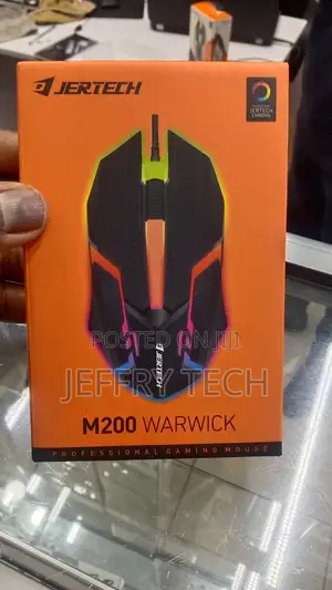 Jertech M200 Warwick Rgb Lighting Professional Gaming Mouse