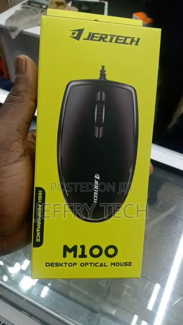Jertech M100 Desktop Optical Mouse - Gaming Mouse