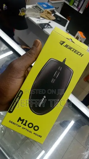 Jertech M100 Desktop Optical Mouse - Gaming Mouse