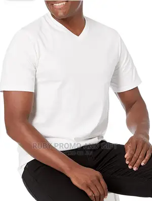White v-Neck T-Shirts