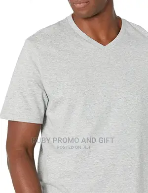 Ash Grey v-Neck T-Shirts