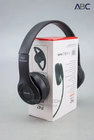 P47 Wireless Headphones. Bluetooth Connectivity