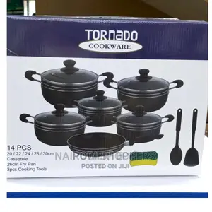 14pcs Tc Non Stick Cookware Set.