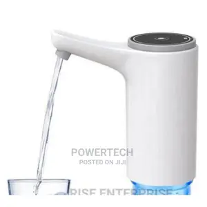 White Electric Water Pump Dispenser