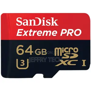 Sandisk Extreme Pro 64 GB MICROSD