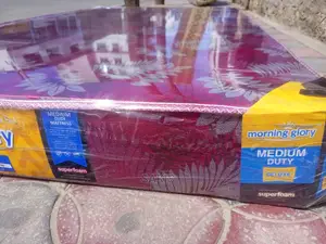 Maroon Mattresses! 4 X 6 Medium Duty. Free Delivery