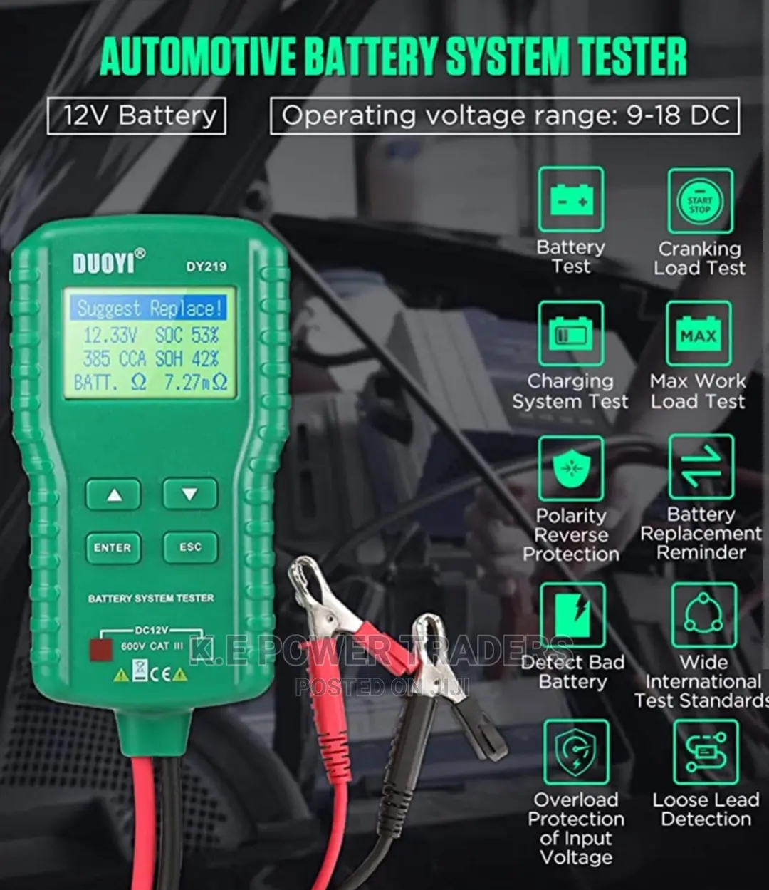 Original Duoyi Battery Tester