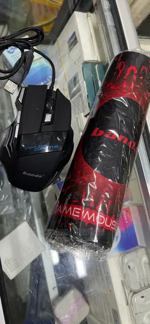 Combo Original Gaming Mouse and Mouse Pad 7D