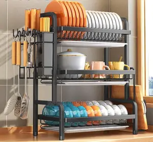 3 Tier Dish Rack Heavy Duty