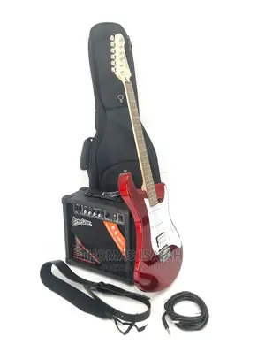 Yamaha Pacifica 012 Electric Guitar Pack Case, Strap Combo