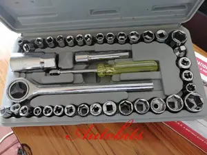 40pcs Rim Socket Wrench Spanner Set