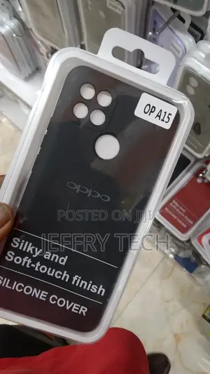 Oppo A15 Case Cover Protective Silicone CASE