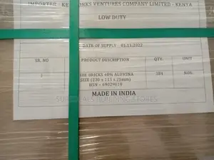 High Temperature Fire Bricks 40% (Alumina Bricks)