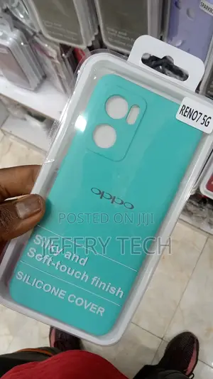 OPPO Reno 7 5G Case Liquid Square Silicone Bumper Original R